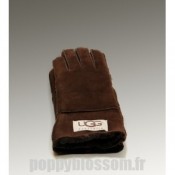 2014 Nouvelle Ugg-034 Tournez Cuff Glove chocolat