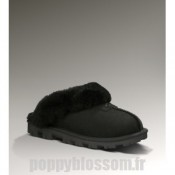 Abordable Ugg-349 Coquette Noir chaussons