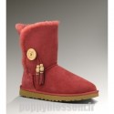 Authentiques Charms Ugg Bailey-108 Bottes rouges