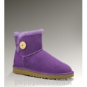 Bottes Violet Ugg-107 Mini Bailey bouton