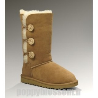 Boutique en ligne Ugg-013 Triplet Bailey Button Bottes Chataigne