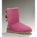 Communiqués Bottes Ugg Bailey Bow-368 noir Dusty Rose