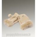 Gant en Ugg-035 Mitaines sable