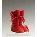 Impeccable Ugg-262 bottes hautes Roxy Red