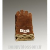 La dernière gants Ugg-030 Tournez Cuff Chataigne