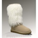 Magnifiques Ugg-300 bottes hautes de sable en peau de mouton Cuffe