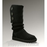 Mignon Ugg-175 Classic Cardy Noir Bottes