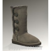 Modernes Ugg-016 Triplet Bailey Bottes Bouton de chocolat