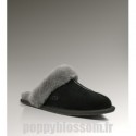 Raffinement Ugg-353 Scuffette II Noir chaussons