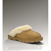 Romantique Ugg Coquette-307 Chatain chaussons