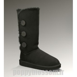 Sommet des charts Ugg-089 Triplet Bailey Button bottes noires