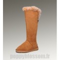 Sommet des charts Ugg-214 Grand fourrure Fox Chataigne Bottes