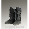 Superbe Ugg-263 bottes hautes Roxy Gris