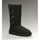 Ugg-008 Triplet Bailey Button Bottes noires