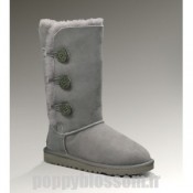 Ugg-009 Triplet Bailey Button Bottes Gris