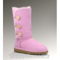 Ugg-010 Triplet Bailey Bottes Bouton de rose