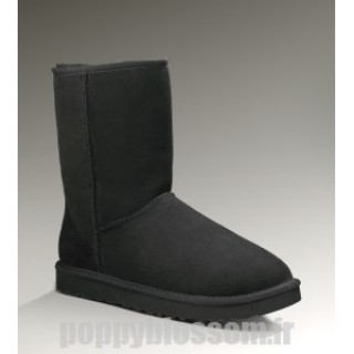 Ugg-061 Classic Short Noir Bottes