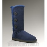 Ugg-092 Triplet Bailey Bouton Bottes Marine