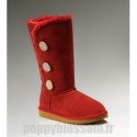 Ugg-094 Triplet Bailey Button Bottes rouges