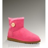 Ugg-111 Mini Bailey Button Rose Bottes