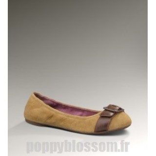 Ugg-117 Kellis Chestnut Flats Ballet