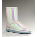 Ugg-161 Sparkles Bottes blanches