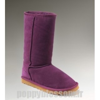 Ugg Bottes-154 Violet Classique Haut